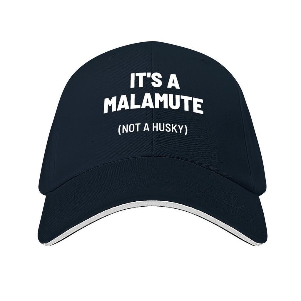 It's A Malamute Baseball Cap Sun Cap Golf Cap Christmas Hat sun hat Baseball For Men Women's