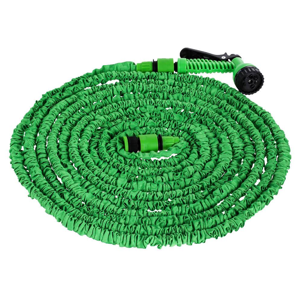 50FT-100FT Garden Hose Expandable Flexible Water Hose Plastic Hoses Car Wash Water Gun Garden Sprayer Watering Irrigation Tools