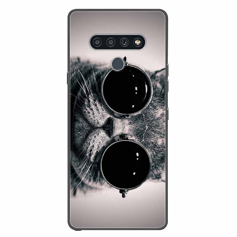 For LG K41s K51s Case Silicone Soft Fashion Animal Back Cover for LG Q70 Q60 Case Protector On for LGQ60 K 51S Cartoon Phone Bag