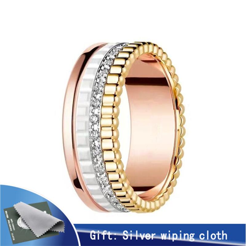 

Кольцо из стерлингового серебра S925, классическое роскошное кольцо, модное вращающееся персонализированное кольцо для пары, подарок на годовщину 6