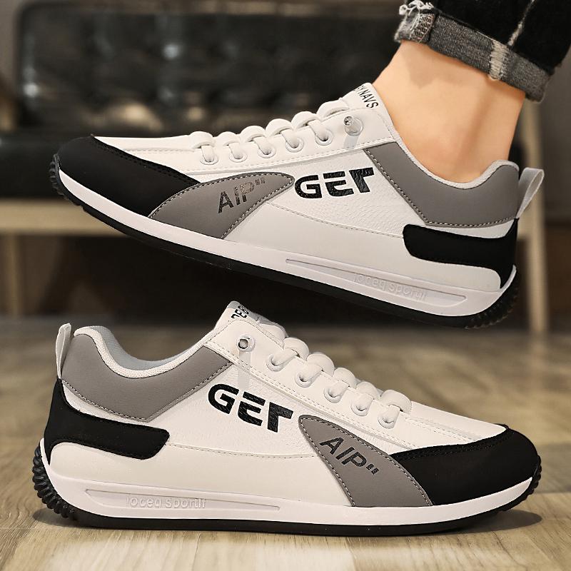 TUINANLE Lekkie buty do biegania dla mężczyzn Casualowe sneakersy sznurowane Męskie buty sportowe outdoorowe Tenisówki