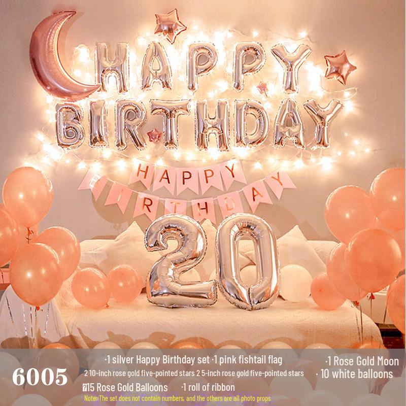 Set de baloane pentru ziua de naștere pentru adulți și copii - Decorațiuni cu desene animate