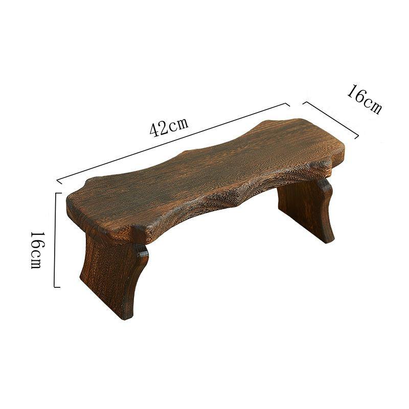 

Removable Wooden Stools Low Luxury Nordic Children Footrest Small Shoe Changing Footstool Multifunctional Ottoman Children
