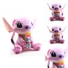 Adorável Boneco de Pelúcia Novo Lilo Stitch Namorada Com Scrum 25cm Brinquedo Macio Recheado