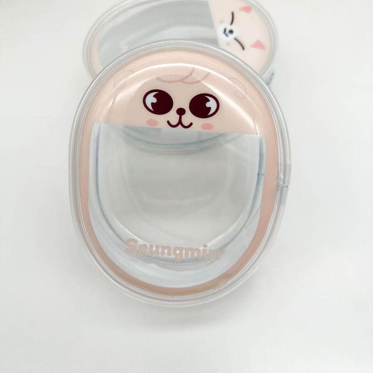 

ПВХ Сумка-кошелек на молнии для хранения брелоков и значков Stray Kids Seungmin