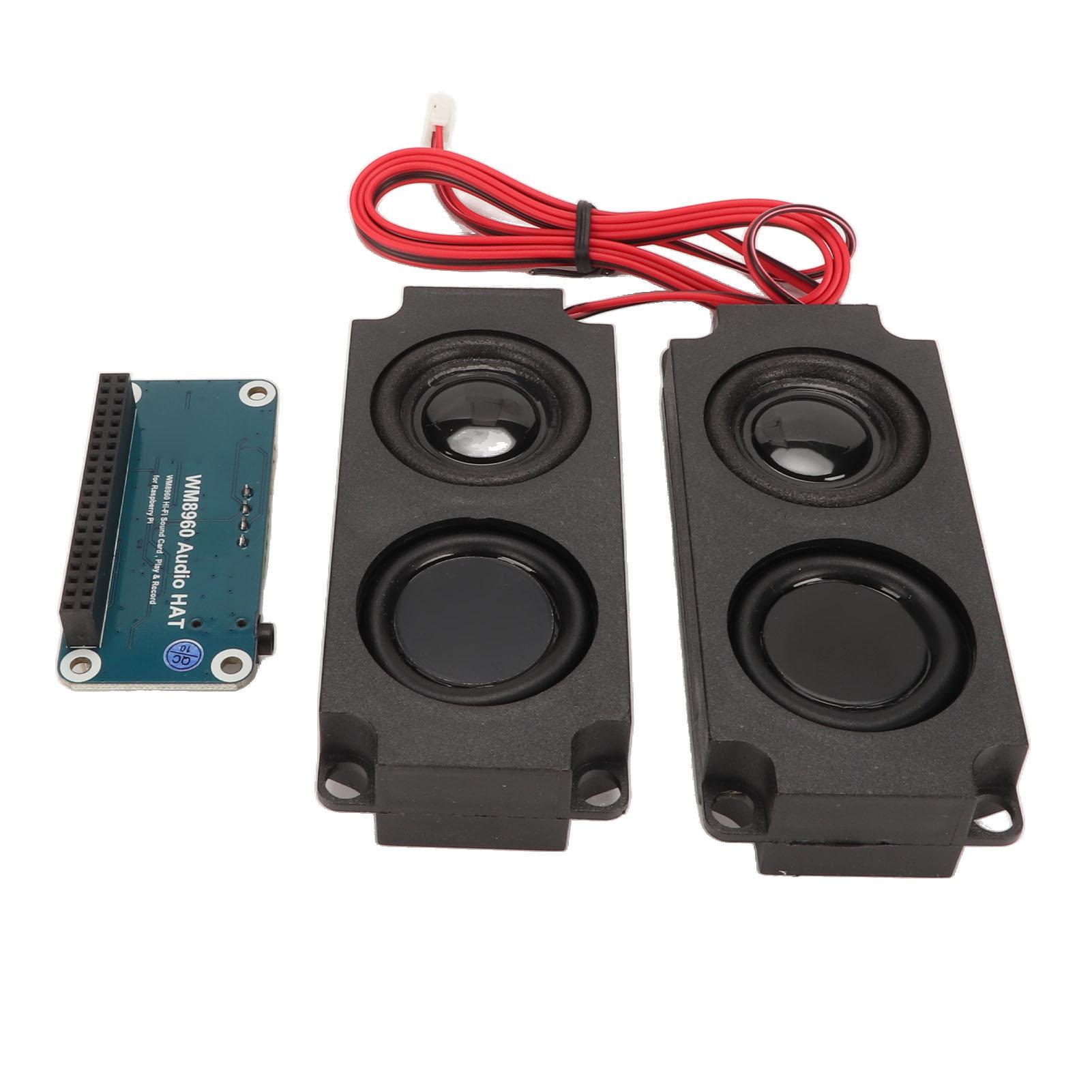 

Звукова карта HiFi I2S інтерфейс керування I2C WM8960 чіп 3,5 мм Jack o HAT модуль для RasPi