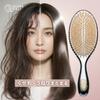 Curly Hair ExclusiveWhite Boar Brush Ilchi Official Pig Wave Paddle Chrome Shiny Smooth Care Natural Ladies Silky Anti-Static Beautiful Quality Damage