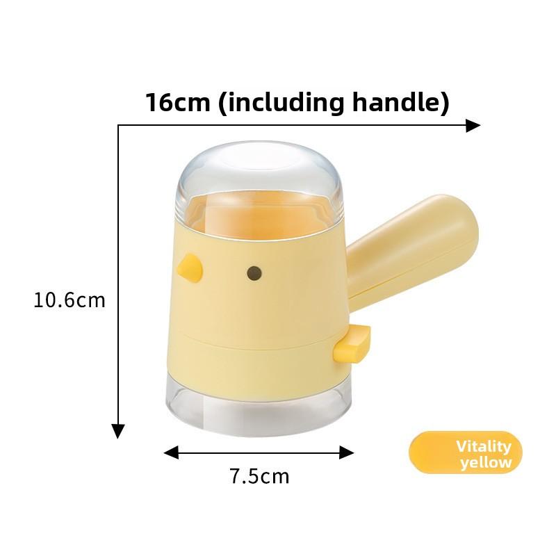 Cartoon Quantitative Salt Moisture-proof Sealed Kitchen Seasoning Jar жёлтый