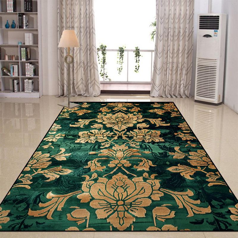 Persian Style Large Carpet for Living Room Decoration Luxury Washable Coffee Table Floor Mat Bedroom Non-slip Rugs 200x300cm