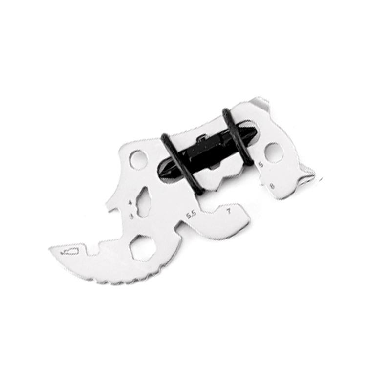 Animal Shape Multifunctional Keychain Tool: EDC Outdoor Accessory