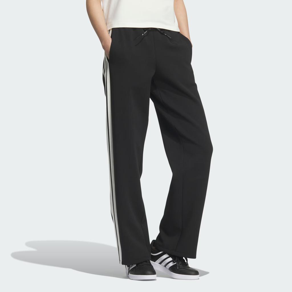 Adidas SS25 Soft Doubleknit Pant Straight Leg Sports Casual Pants Women Pants KB7587