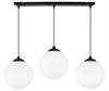 CEILING HANGING LAMP STRIP BALL BLACK LED 15cm