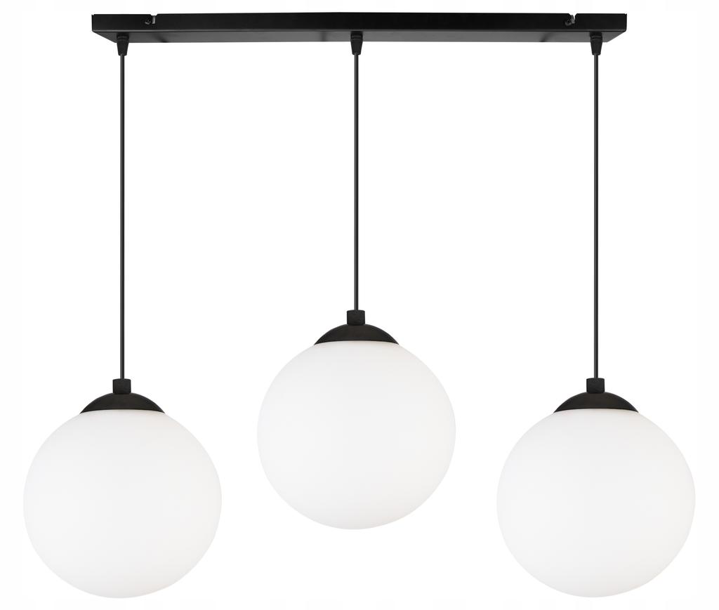 CEILING HANGING LAMP STRIP BALL BLACK LED 15cm