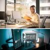 LED Floor Lamp Dimmable  Adjustable Gooseneck Stand Floor Standing Lights for Living Room Bedroom Office Standing Reading Light
