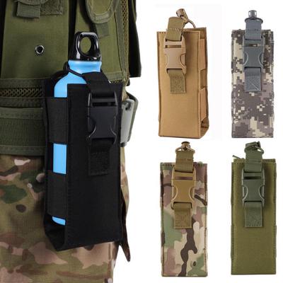 Water Bottle Bags 600D Nylon Kettle Cover Hanging Waist Pouch Outdoor Cycling Hiking Climbing Camping Running Bottle Bag