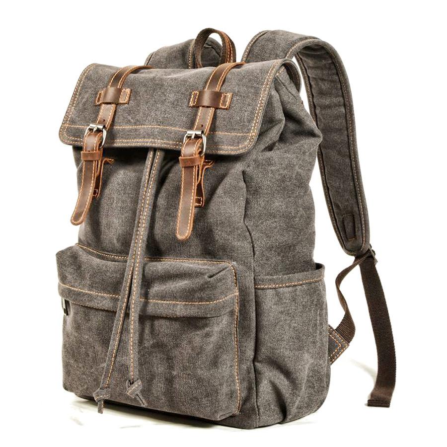 Outdoor Backpack for Men, Travel Backpack, Laptop Backpack, School Bag for College Students, High School S 20-35L серый
