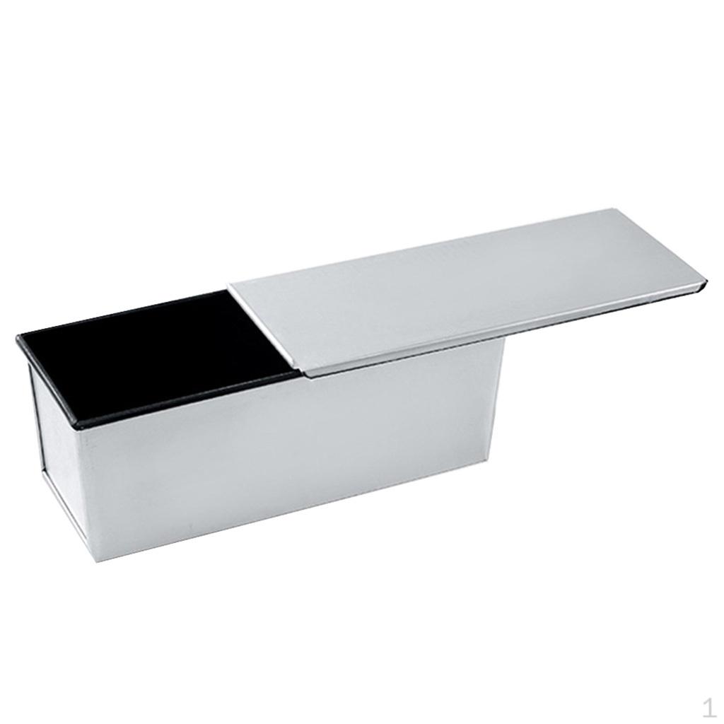 

Loaf Pan Aluminum Alloy Toast With Lid Cover Bread Make 1200g