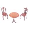 1/12 Wood Dollhouse Miniature Wooden Furniture Miniature Round Stool/Table