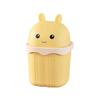 Mini Desktop Trash Can with Lid – Cute Wastepaper Basket for Bedroom, Dorm, or Office Tabletop