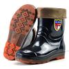 Wärmer Größe 39-44 Wasserdichte Herren Knöchel Wellington Regenstiefel Großhandel Herren Freizeit Regenstiefel Mann PVC Regenschuhe
