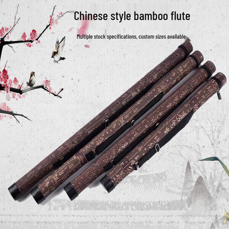 Étui professionnel pour flûte en bambou à double couche: Sac à dos de rangement portable Xiao