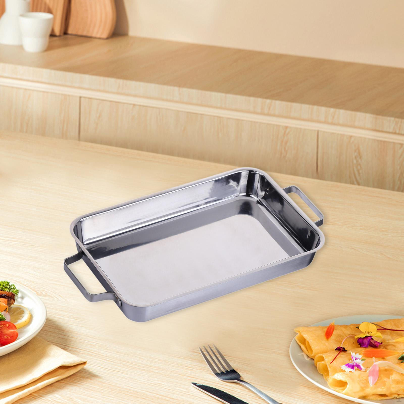 

Противень из нержавеющей стали с ручками для подачи индейки и курицы Argent