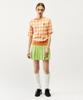 MAYOL Pleated Skirt_Lime
