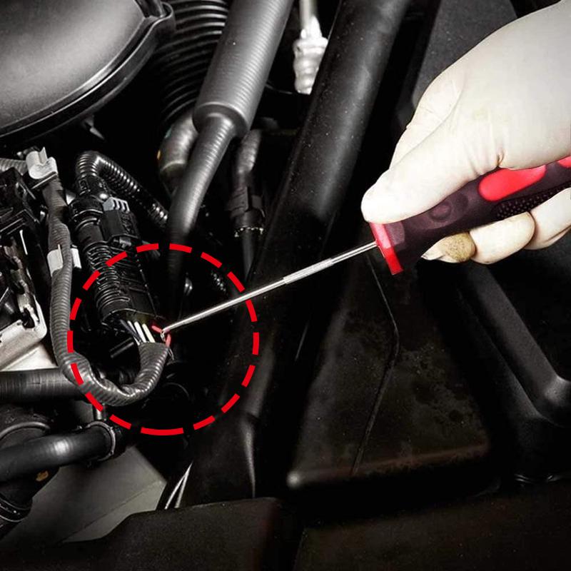 4ks/sada Auto Háček a Vytahovák Těsnění Odstraňovací Opravné Nástroje Sada Šroubováků Auto Gufero O-kroužek Těsnění Auto Příslušenství