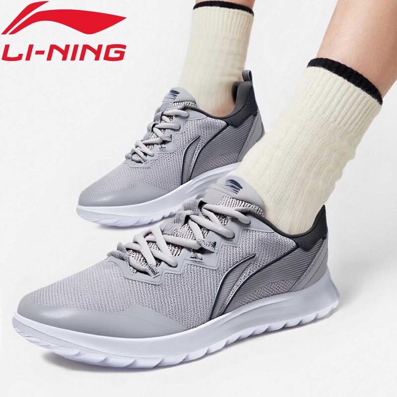 LI-NING Men s Breathable Lightweight Shock-Absorbing Running Shoes 42