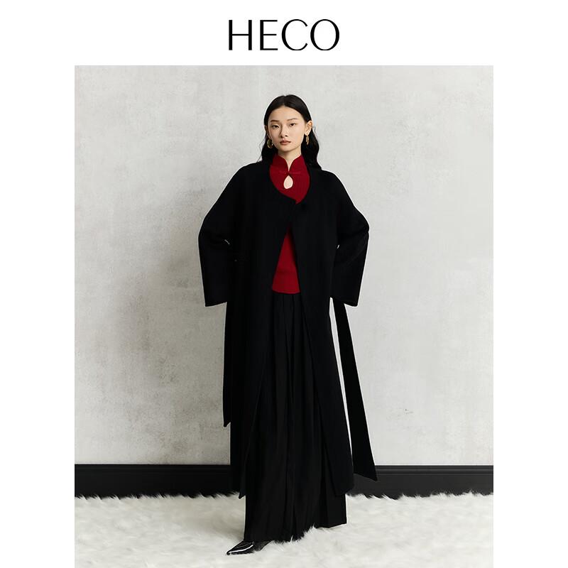HECO Su Style New Chinese Cheongsam Collar Knit Top