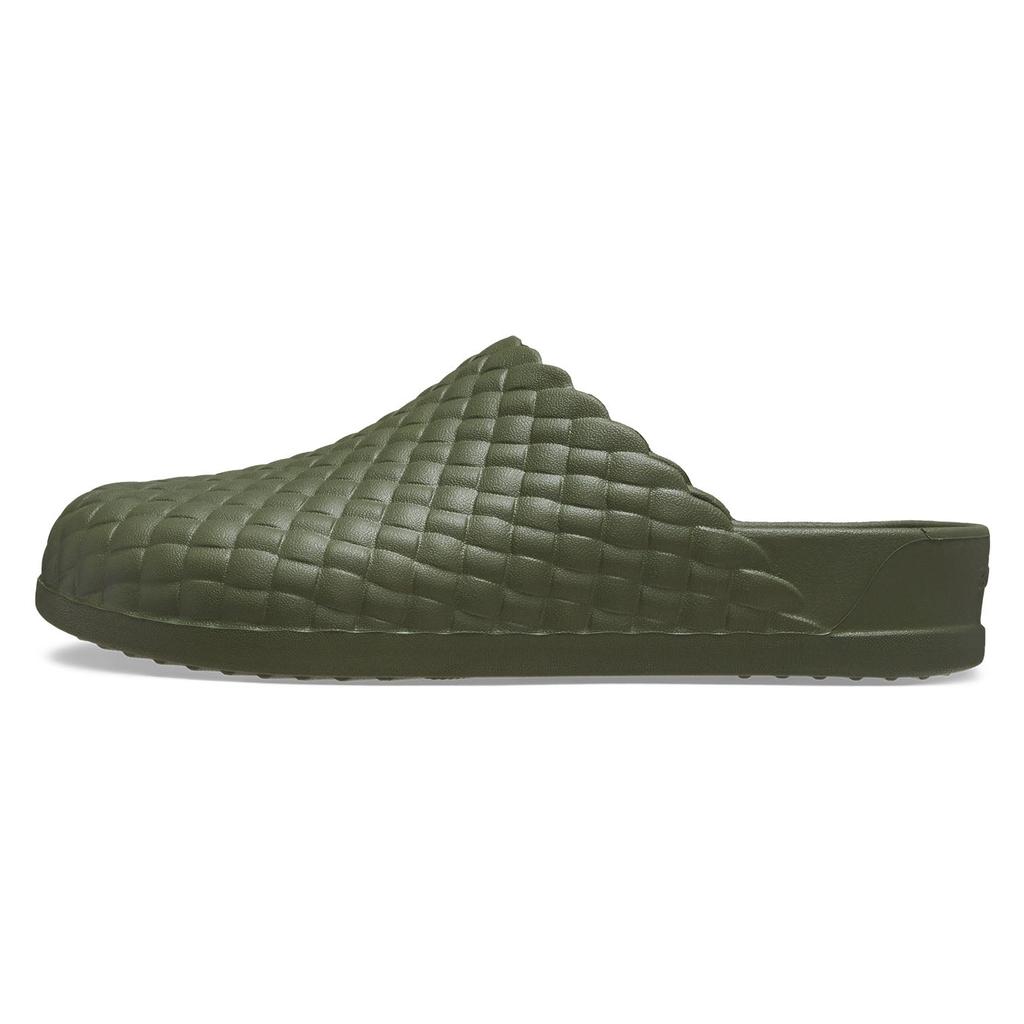 Crocs Dylan Woven Clog Army Green Unisex Sneakers 209946-309