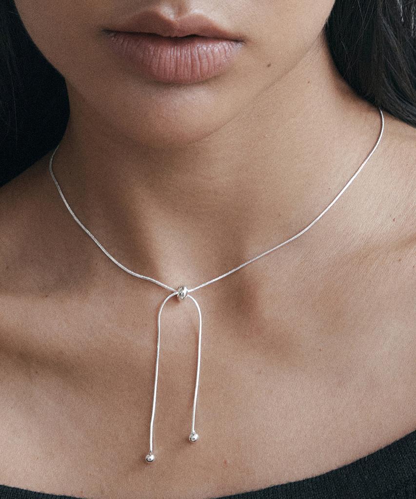 Attica Raw Flow Knot Necklace / Nbs014