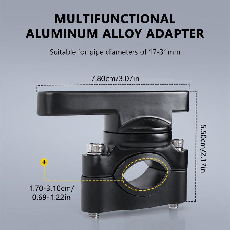 SEAMETAL Motorcycle Bicycle Water Cup Holder Universal Handlebar Bottle Holder Adjustable Bottle Cage Kettle Holder for MTB Road Bike