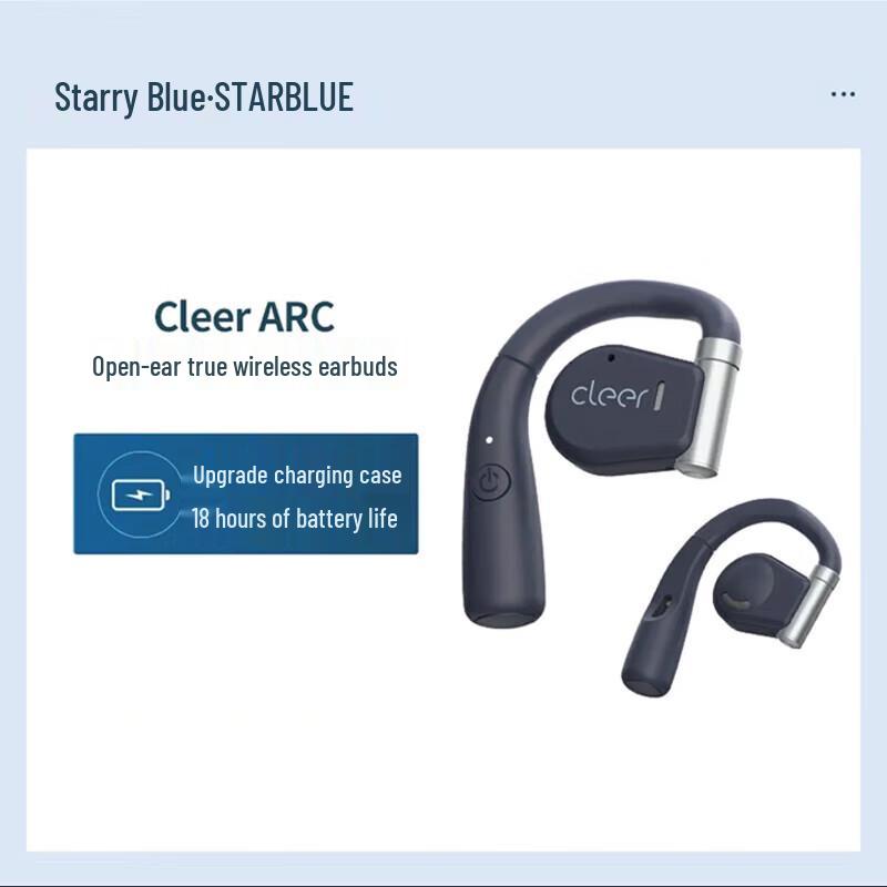 Cleer ARC 1st Gen 18-Hour Open-Ear Bone Conduction Wireless Headphones