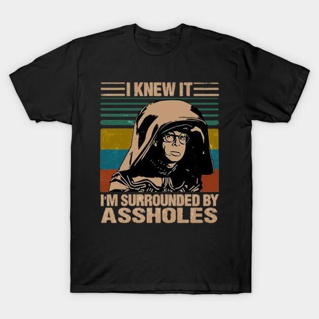 I Knew‑It‑Style Retro‑Sci‑Fi Parody Vintage‑Graphic Unisex Graphic T‑Shirt