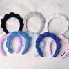 Cloud Headband European American Style Unisex Washing Face Applying Face Mask High Cranial Support Anti-slip Summer Hair