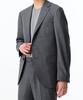 Man On The Boon [Loropiana Fabirc] Notched Lapel Wool Single Jacket_Grey 4714151001