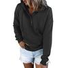 2024 Fall Women's Casual Loose Hooded Drawstring Sweatshirt with Pockets