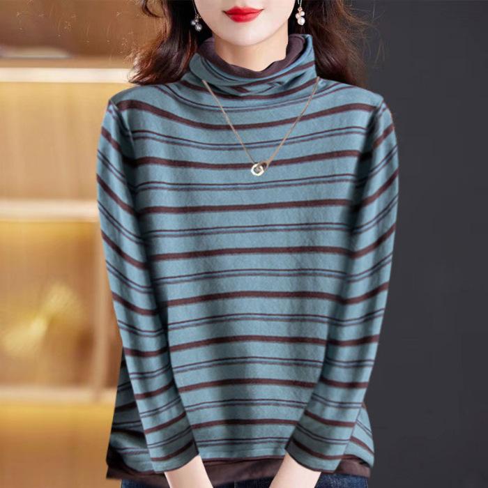 

Новый осенне-зимний стиль Slim Fit и бархатная водолазка для женщин в разделе «Нижняя одежда для женщин» 4XL синий