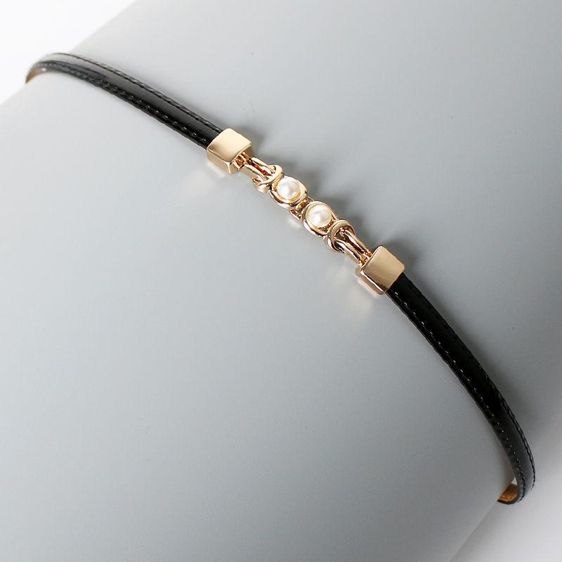 

Elegant Pearl Buckle Thin Waist Belt - Adjustable Leather Fashion Accessory for Women, Korean Style 100 cm