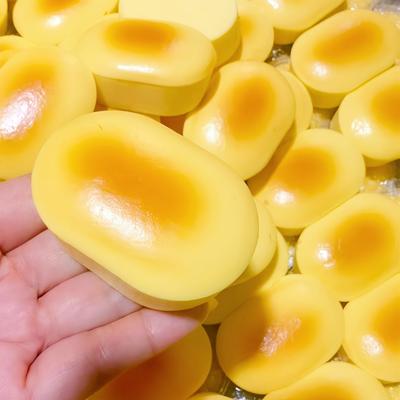 Squishy Simulated Cheese Bread Squeeze Toy Stress Relief Slow Rising Sensory Fidget Toys For Anxiety Adhd Autism For Kids Adults