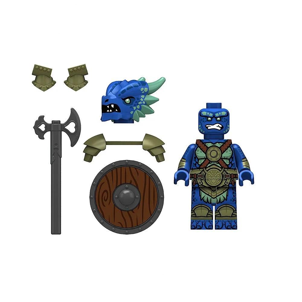 Vintage Warrior Building Blocks Minifigures Children's Toys