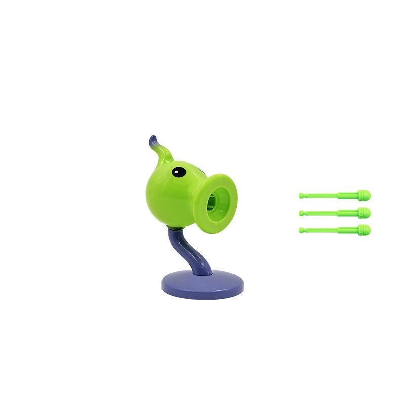 Pflanze vs.. Zombies Spielzeug Fußball Maschinengewehr Erbsenschießer Kornblume Zubehörpaket Tasche