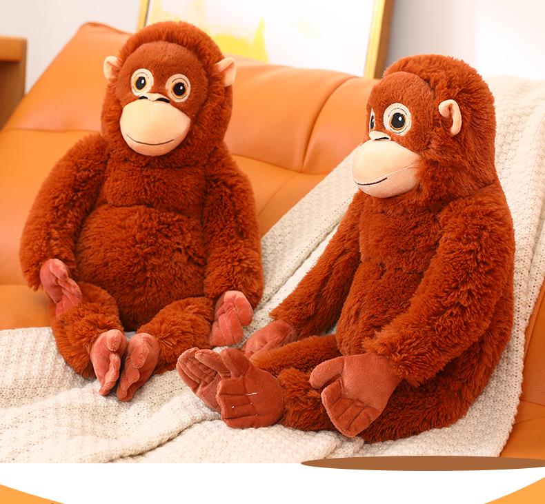 Long-Armed Gorilla Plush Toy & Backpack for Women