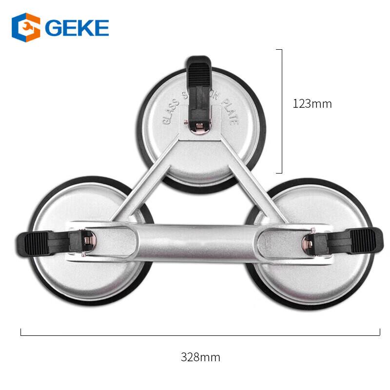 GEKE GK76003DS Heavy-Duty Triple-Claw Suction Cup