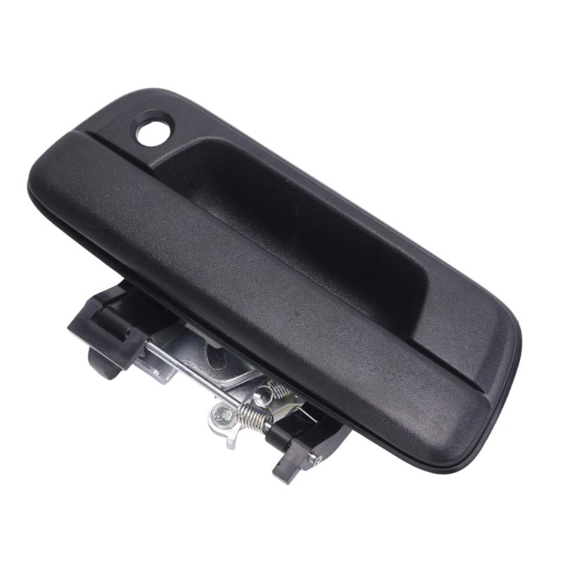 Replacement Rear Gate Handle Assembly for Worn or Broken Handles with Mounting Plate, Return Spring, and Linkage