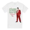 Elvis Presley Unisex Adult Holiday Lights T-Shirt