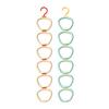 6 Hooks Spliceable Baseball Cap Rack  Round Hat Stand and Holder Organizer for Door Closet Storage Hanger Hat Organizer Hanging