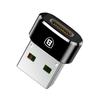 Small USBC To USB Black Plug Adapter