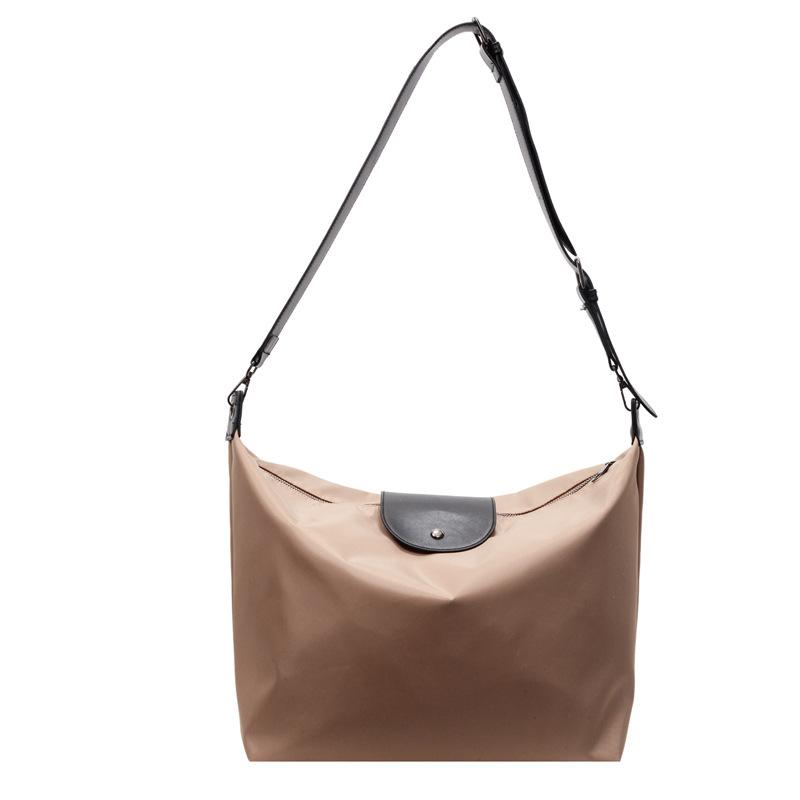 School Bag Large Capacity Back Simple Solid Color Single Shoulder Light Support Extra Large Versatile Class